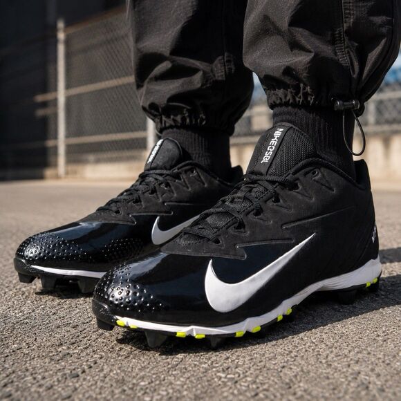 Nike Vapor UltraFly Keystone Baseball Cleats Mens 13 Black White Molded Athletic main image 8